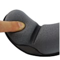 Miniatyrbild 2 av 4: Svart Slow Rebound Musmatta, Memory Foam, Mekaniskt tangentbord, Handledsstöd, Handledsstöd, Dator