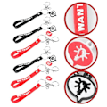 Pikkukuva 3 / 3: 6 kpl Avain Lyhyt Lanyard Avaimenperä Hihnat Matkapuhelimen avaimenperä