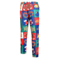 Miniatyrbillede 2 af 3: Jule Mænds Festlige Fancy Dress Bukser Red 4XL