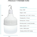 Pikkukuva 5 / 5: Latausvalo led-ulkokäyttöinen pimeänäkövalo (5 vaihdetta 60W ( USB kaapelilla) valkoinen valo)，Sisäkäyttöön