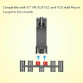 Pikkukuva 4 / 5: Lisävarusteet seinäasennusasema Dyson V7 V8 V10 V11 V15 pölynimurille 9 säilytyspaikkaa Harmaa LYCXAMES