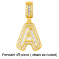 Pikkukuva 3 / 5: Riipus Vintage Zircon Letter Muotikorut Ac8723 S(excluding chains)