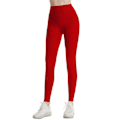 Pikkukuva 1 / 2: Naisten korkeavyötäröiset superjoustavat leggingsit Red XL