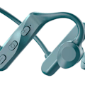 Pikkukuva 3 / 4: Bone Conduction Bluetooth -kuulokkeet 5.0 korvaan kiinnitettävät vedenpitävät langattomat kuulokkeet (tummanvihreä)