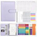 Pikkukuva 1 / 5: A6 Pu nahkainen muistikirjan organizer Purple