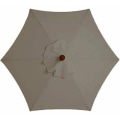 Miniatyrbillede 1 af 5: Parasoludskiftningsbetræk - 6 ribben - 3 M - Vandtæt - Anti-Ultraviolet - Erstatningsstof (3M / 9,8 Ft, Khaki)