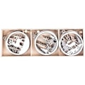 Miniatyrbild 1 av 5: 6-pack kreativa julgransprydnader Renar Julrundor hängande prydnader för Home Holiday Shop