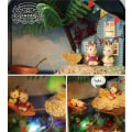 Miniatyrbild 4 av 4: DIY hut box teater handgjord montering Island Adventures