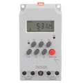 TM630A Mini LCD Digital Microcontroller Strömbrytare Timer 12V DC