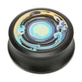 LP Vinyl Pladespiller Disc Stabilisator Professionel Vægtklemme med Silikone Base Vibrationsdæmpning Sort