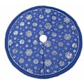 Miniatyrbild 1 av 4: 48" stor julgran solklänning Snowflake Interiör Skandinavisk ljus färg Rustik lyx julkudde Festtillbehör