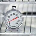 Miniatyrbild 5 av 5: Ugnstermometrar Temperaturmätare Omedelbar avläsning Termometer Rostfritt stålsond Hålla Dial Up Stor mätare Kök Baki