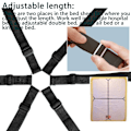 Miniatyrbillede 4 af 5: Sekssidet fast clips sofabetræk quilt anti-run multi-clip