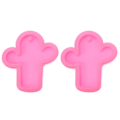 Miniatyrbillede 1 af 3: Silikone Bakeware Forme Silikone Treat Mold Nøglering Pendant Resin Casting Form