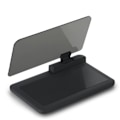 Miniatyrbillede 1 af 4: Trådløs Akryl Silikone Non-Slip Foldbar Car Lazy Mobiltelefon Monitor Holder