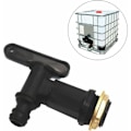 Miniatyrbilde 3 av 5: Kran Tank 1000l, Kran Plast Vann Tank Kran For Regnvannsamler, 3/4\" Kran Adapter Samlere Kran For I