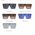 Pikkukuva 5 / 5: miesten ja naisten isorunkoiset aurinkolasit Black frame ice blue