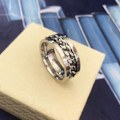 Miniatyrbillede 2 af 5: Rustfrit stål øl flaskeåbner Roterbar kæde finger ring smykke bar værktøj Black US 7