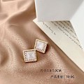 Miniatyrbillede 1 af 5: Ørering Pearl Geometry Stud piger&#39; Modesmykker Ac3576 A65