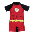 Miniatyrbild 1 av 2: barn Pojkar 3d Baddräkt The Avengers Superhjälte Endelad Jumpsuit Badkläder The Flash 4-6 Years
