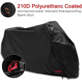 Miniatyrbillede 1 af 5: Motorcykelcover polyester vandtæt cover (245*105*125cm)