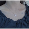 Miniatyrbillede 4 af 5: Halskæde hjerte Stud Choker Modesmykker Ac5381
