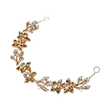 Pikkukuva 4 / 4: Bride Wedding Hair Vines Morsiusseos Tyylikäs Elegantti Hiuspala Käsintehdyt Hiustarvikkeet Naisille Gold And Silver