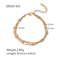 Miniatyrbild 1 av 5: Armband Sample Style Daily Outfit Metallic Element B1464