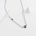 Pikkukuva 2 / 4: Kaulakoru Pearl Heart Stud muotikorut Ac7234 C234