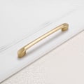 Pikkukuva 1 / 5: Kaapin vaatekaappi kultainen kahva, kodinhoitotarvikkeiden kahva, kaapin kahva (160 mm)