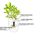 Miniatyrbillede 3 af 5: Jordfugtighedssensor, plantefugtighedstester, 4 i 1 plantehygrometer, intelligent plantefugtighedstester Automatisk monitor