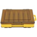 Fiskeredskapskrokkonserveringslåda - liten storlek, polypropenmaterial, gul färg