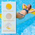 Miniatyrbillede 4 af 5: Multi-purpose flydende hængekøje, oppustelig pool flyder 4-i-1 flydende tilbagelænet flyde hængekøje vand hængekøje Multi-Use Fo