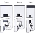 Pikkukuva 5 / 5: 3 kpl kapeavalssattu ompelukoneen set , joka sopii kotitalouksien monitoimiompelukoneisiin (3 mm, 4 mm ja 6 mm)