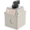 Miniatyrbillede 2 af 5: Universal drejelig knastvælger SZW26-20/123.3D 660V 20A 3 positioner 3 faset 12 terminal CE med hovedafbryder yderboks LW28-20/4