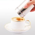 Miniatyrbillede 3 af 5: 3 stk rustfrit stål chokolade shaker melpulver florsukker kaffesigte + låg