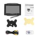 7 tums bilmonitor högupplöst backdisplay 12-24V biltillbehör