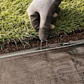 Miniatyrbillede 5 af 5: Pakke med 100 galvaniserede stålpløkker til meget hårde underlag - Pløkker til trådnet - Længde 200 mm, Bredde 40 mm, Tykkelse 2,5