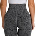 Miniatyrbillede 3 af 4: stramme yogabukser til kvinder Black M
