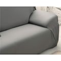 Miniatyrbillede 3 af 5: Sæder stretch sofabetræk med armlæn, sofabetræk, blomsterprint (F,3 pers.)