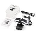 Miniatyrbillede 3 af 4: 2k Webcam Fuld Hd Web Usb-kamera med mikrofon Study Chat Work Live Pc/laptop/desktop