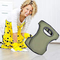 Pikkukuva 2 / 5: Sponge-polvisuojat, 1 pari Gardening Memory Foam -suojatyynyt 23x46cm vihreä