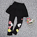 Pikkukuva 4 / 5: Lasten Mickey ja Minnie leggingsit Black 2-3 Years