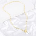 Miniatyrbild 4 av 5: Halsband Pearl Metallic Element Modesmycken B1878 N1903-2
