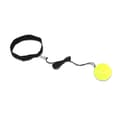 Träning Boxning Punch Reflex Ball Head Band - Gul