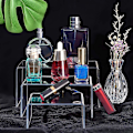 Miniatyrbillede 2 af 5: 6 stk. 3 størrelser Akryl Display Risers Holder U-formet smykke display stativ Gennemsigtig hylde Vitrineskab til smykker display, hjem og butik