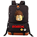 Miniatyrbillede 1 af 5: Virtual World Roblox Rygsæk Computertaske Student Skoletaske-farve-1 color-1