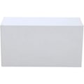 Miniatyrbild 5 av 5: Läder Tissue Box Modern Pure White