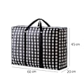 Miniatyrbillede 2 af 5: Quilt Opbevaringspose Stor Kapacitet Vandtæt Fugtsikker Moving Packing Bag L style1