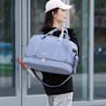 Miniatyrbillede 3 af 4: Rejseuafhængigt skorum Opbevaring Bagage håndbagage Stor håndskulder Duffel Letvægtsbærende Bærbar taskeblå